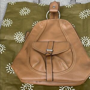 First issue a liz Claiborne Backpack with Classic Design and Minimal Hardware